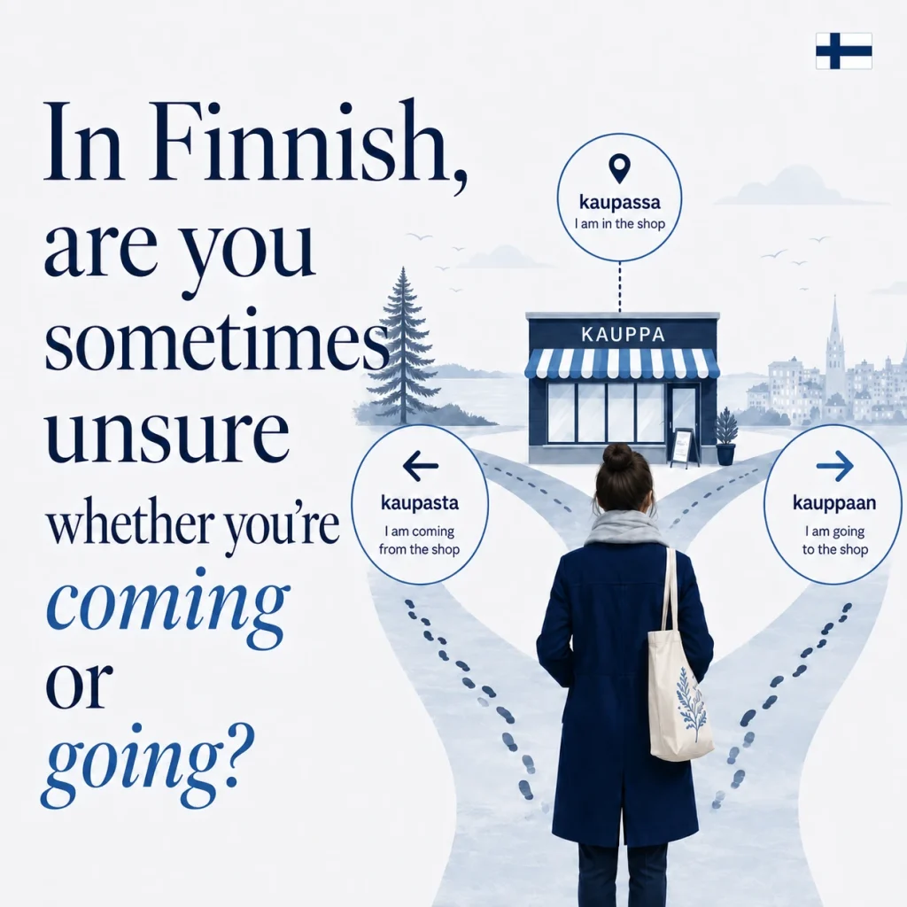 Important Finnish Noun Cases and Verbs